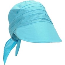 Shopiolog Kadın Safari Bağlamalı Bandana Plaj Şapkası