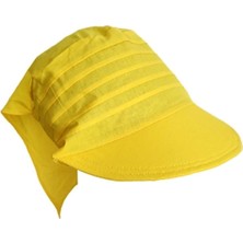 Shopiolog Kadın Safari Bağlamalı Bandana Plaj Şapkası
