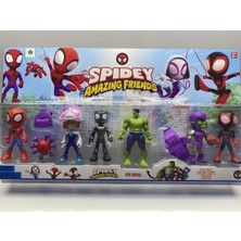 Refox Spidey ve Arkadaşları Spider Man Hulk Morales Goblin Gost Oyuncak Spider Amazing His Friends