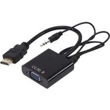 PRO5TECH Hdtv To VGA  +Ses Fullhd Dönüştürücü Çevirici Aparat Adaptör