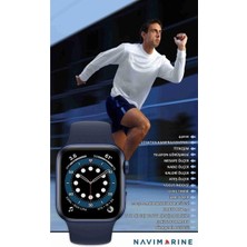 Navimarine SMART002-03  Mavi Smart Akıllı Erkek Kol Saati
