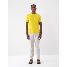 Xint Bisiklet Yaka Regular Fit Basic Kazak
