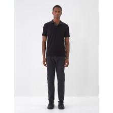 Xint Erkek Siyah Pamuk Dokulu Slim Fit Jean