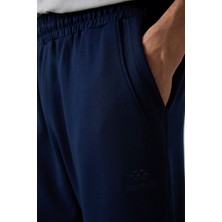 Tommy Life Indigo Pamuklu Yumuşak Dokulu Standart Fit Nakışlı Erkek Kapri - 83102