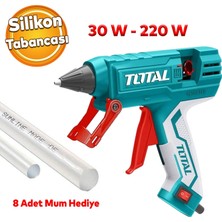 Glue Gun Dayanıklı Sağlam Sıcak Mum Silikon Tabancası 11.2 mm Tutkal Isı 30 W-220 W Mum Çubuğu Hediyeli