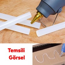 Glue Gun Dayanıklı Sağlam Sıcak Mum Silikon Tabancası 11.2 mm Tutkal Isı 30 W-220 W Mum Çubuğu Hediyeli