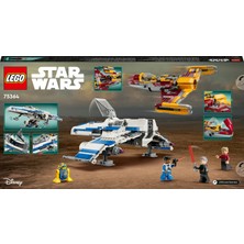 LEGO Star Wars: Ahsoka Yeni Republic E-Wing™ Shin Hati’nin Starfighter™’ına Karşı 75364 - 9 Yaş ve Üzeri Star Wars Hayranı Çocuklar için Yaratıcı Oyuncak Yapım Seti (1056 Parça)