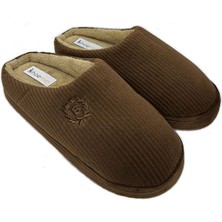 Shoemio Bogart Acı Kahve Erkek Ev Terliği