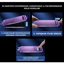 Empo Cases Apple iPhone Xs Max Uyumlu Ekran Koruyucu Takma Aparatlı Kolay Kurulum Dayanıklı Temperli Cam