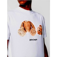 Palm Angels Ayı Klasik Ince Kumaş T-Shirt