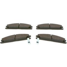 Bosch Fren Balata Pıck-Up D21 - D22 95-02  2.versiyon  / Urvan 95-00 Ön ( Alti Düz )