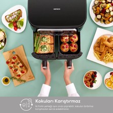 Karaca 8 In 1 Sulu Yemek Fonksiyonlu 8 Kişilik/8 Lt Geniş Hazneli Premium Airfryer