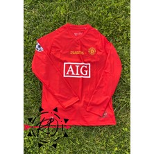 RODAK WEAR Manchester United 2007/2008 Cristiano Ronaldo Uzun Kollu Forması