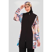 Alfasa Pusula Desenli Tesettür Mayo