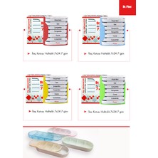 Dr Plus Ilaç Taşıma ve Zamanlama Kutusu Haftalık 7X24