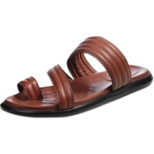 M.P. Toe Loop Erkek  Taba Günlük Sandalet