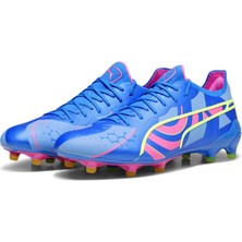 Puma Erkek Ultra Blue-Luminous Pink-Luminous Blue Puma Kıng Ultımate Energy Fg/ag Mavi Erkek Krampon