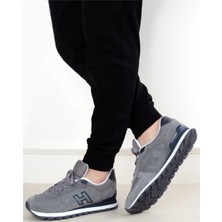 Hammer Jack Peru 102-19250 Gri Nubuk Deri Sneaker Ayakkabı