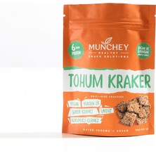 Munchey Soğan ve Sarımsaklı Tohum Kraker 40 gr