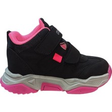 Pepino Kids 1387 Pt. Çocuk (26-30) Siyah-Fosfor-Fuşya Bot