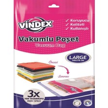 BKS (*) Vindex Vakumlu Poşet Large 50*70