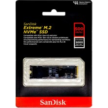 Sandisk Extreme 500GB 5000MB-4000MB M.2 PCIe Gen 4.0 NVMe SSD