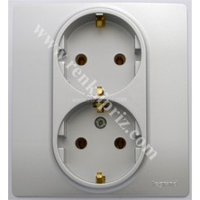 Legrand Salbei Alüminyum Renk Ikili Topraklı Priz
