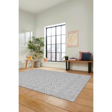 Evdeya Dijital Kaymaz Taban Yıkanabilir Sade Düz Desen Yolluk Mutfak Salon Halısı, Sade-10-Gri,