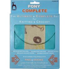 Pony Değiştirilebilir Misinalı Şiş ve Tığ Seti