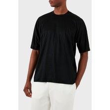 Emporio Armani Oversize Fit Bisiklet Yaka T Shirt Erkek T Shirt 3D1TG2 1juvz 0999