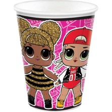 Dzc Kuzenler Avm Lol Suprıs Bebek 8 Ad Plastik Karton Bardak Oyun Eğlence Parti Malzemeleri Oyuncak