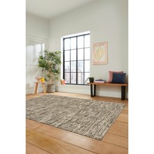 Evdeya Dijital Kaymaz Taban Yıkanabilir Sade Düz Desen Yolluk Mutfak Salon Halısı Sade-13-Krem