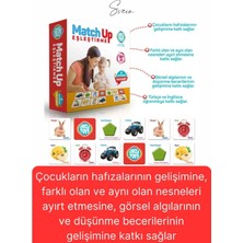 Svein 2'li Süper Avantajlı Eğitici Öğretici Eşleştirme Oyunu Puzzle Yapboz Kutulu Görsel Algı Motor Beceri