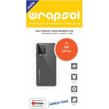 Wrapsol General Mobile Gm 24 Pro Mat Arka ve Yan Koruyucu Poliüretan Film