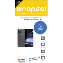 Wrapsol General Mobile Gm 24 Pro Ön, Arka ve Yan Full Body Kaplama Poliüretan Film