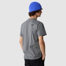 The North Face M S/S Sımple Dome Tee Grey T-Shirt