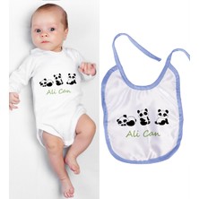 Ejoya Kişiye Özel Zıbın ve Önlük Bebek Hediye Seti 110112