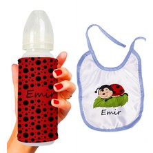 Ejoya Kişiye Özel Biberon ve Önlük Bebek Hediye Seti 110131