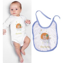 Ejoya Kişiye Özel Zıbın ve Önlük Bebek Hediye Seti 110127