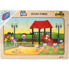 ONY-175-176-177-178 Ahşap Eğitici Puzzle Oyun Parkı