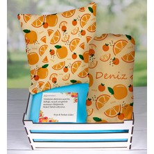 Ejoya Ahşap Sandıkta Kişiye Özel Yastık ve Battaniye Bebek Hediye Seti 109586