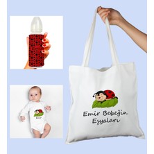 Ejoya Bebeklere Özel Çantasında Kişiye Özel Zıbın ve Biberon Bebek Hediye Seti 109999