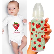 Ejoya Kişiye Özel Zıbın ve Biberon Bebek Hediye Seti 110173