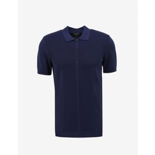 Fabrika Lacivert Erkek Slim Fit Kazak F4SM-KZK 0721