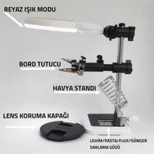 Pixel Elektronik 15 Ledli Anakart Bord Tutacağı Havya Standı MG16129-15LC