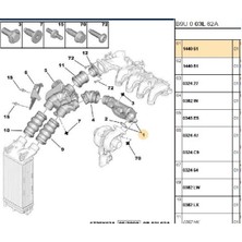 Psa Turbo Hava Kutusu 307 308 5008 Partner Tepee (1440.61-CM41670)