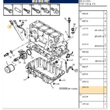 Psa Yağ Çubuğu 206 306 Xsara (1174C0-BPE241008-TRL1174C0)