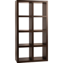 Ron Box 8 Ahşap Kitaplık Siyah Meşe