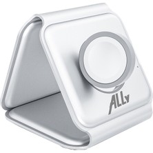 Ason Plus Ally 3 In1 Iphone Air Pods Iwatch Kablosuz Şarj Manyetik Katlanabilir Şarj Istasyonu