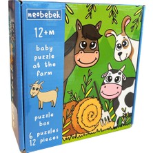 Neobebek Baby Puzzle - Çiftlik Hayvanları